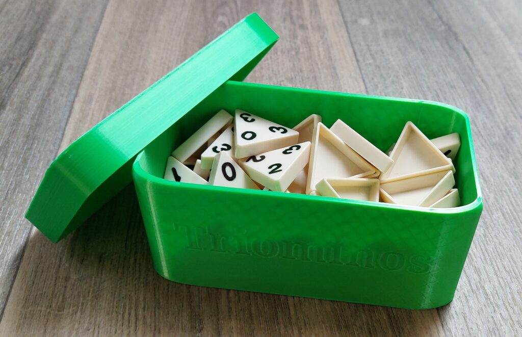 Triominos Opbergdoosje Rechthoekig (PLA)