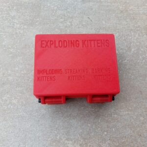 Exploding Kittens + 3 uitbreidingen Opbergdoosje (PLA)