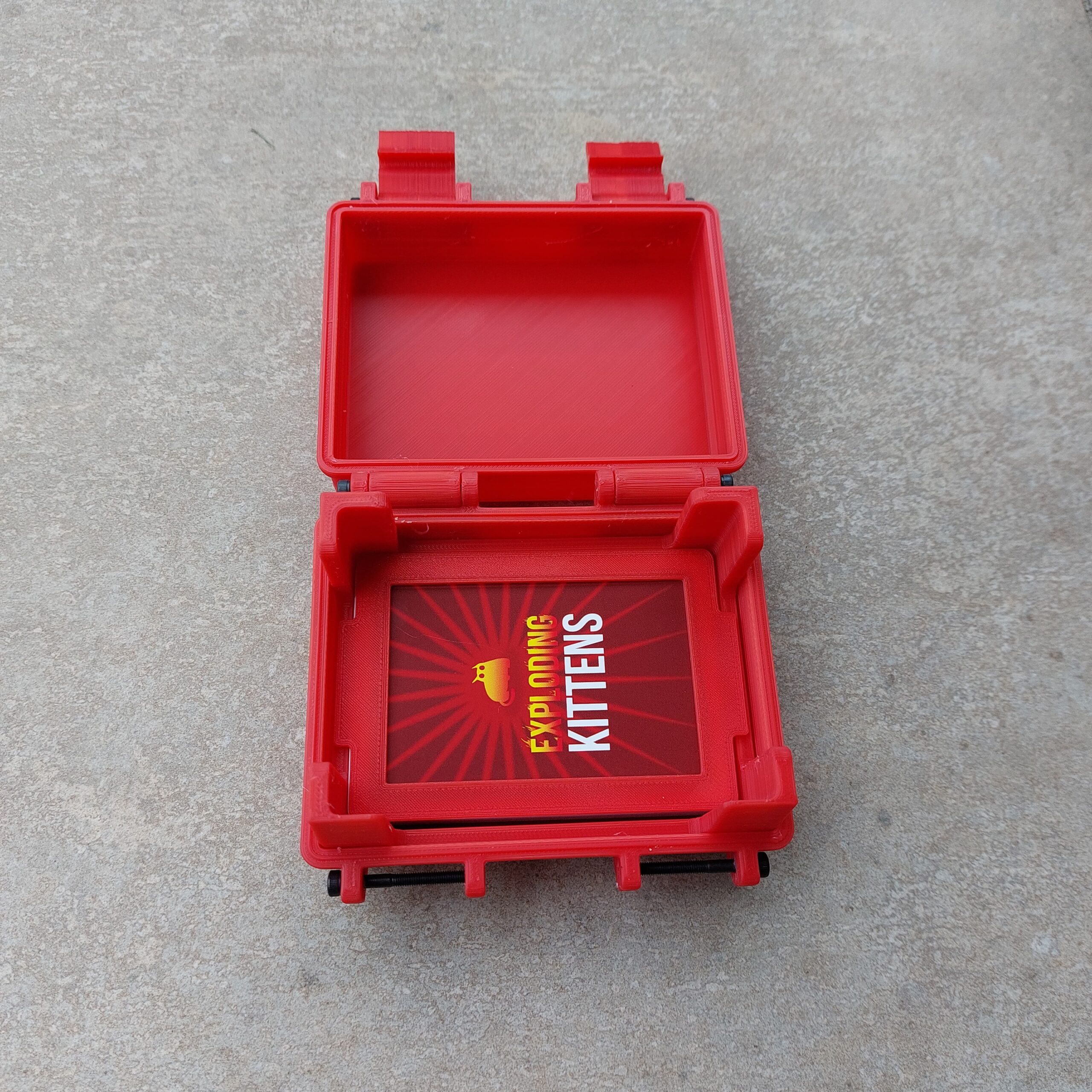 Exploding Kittens + 3 uitbreidingen Opbergdoosje (PLA) - Afbeelding 2